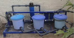 معالجة مياه الصرف الصحي المنزلي